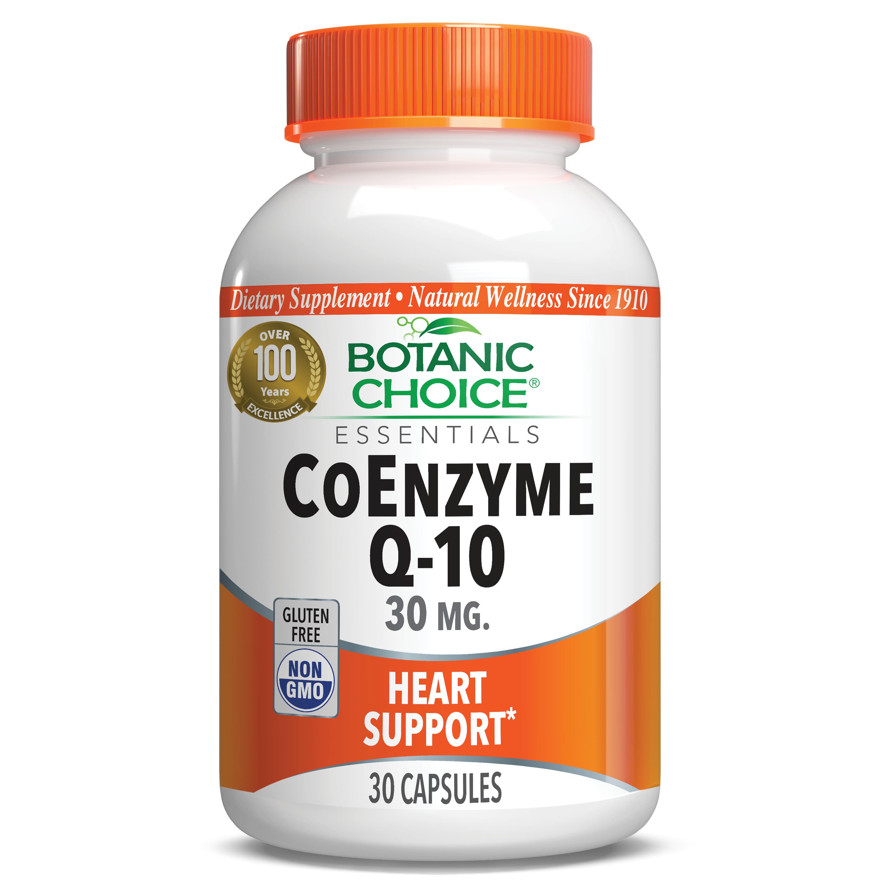 CoEnzyme Q-10 30 mg - Heart Support Supplement - 30 Capsules
