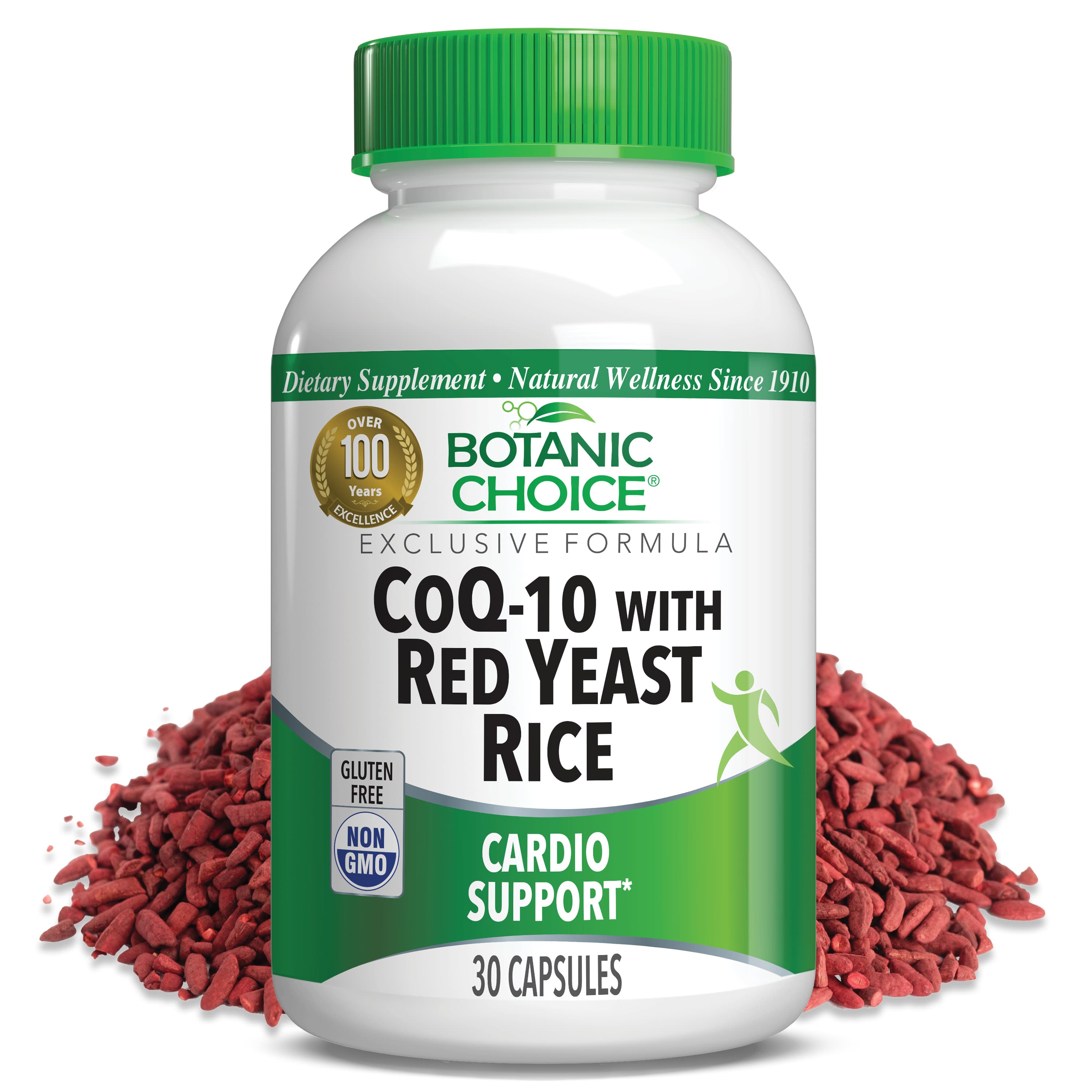 CoQ-10 with Red Yeast Rice - 30 Capsules