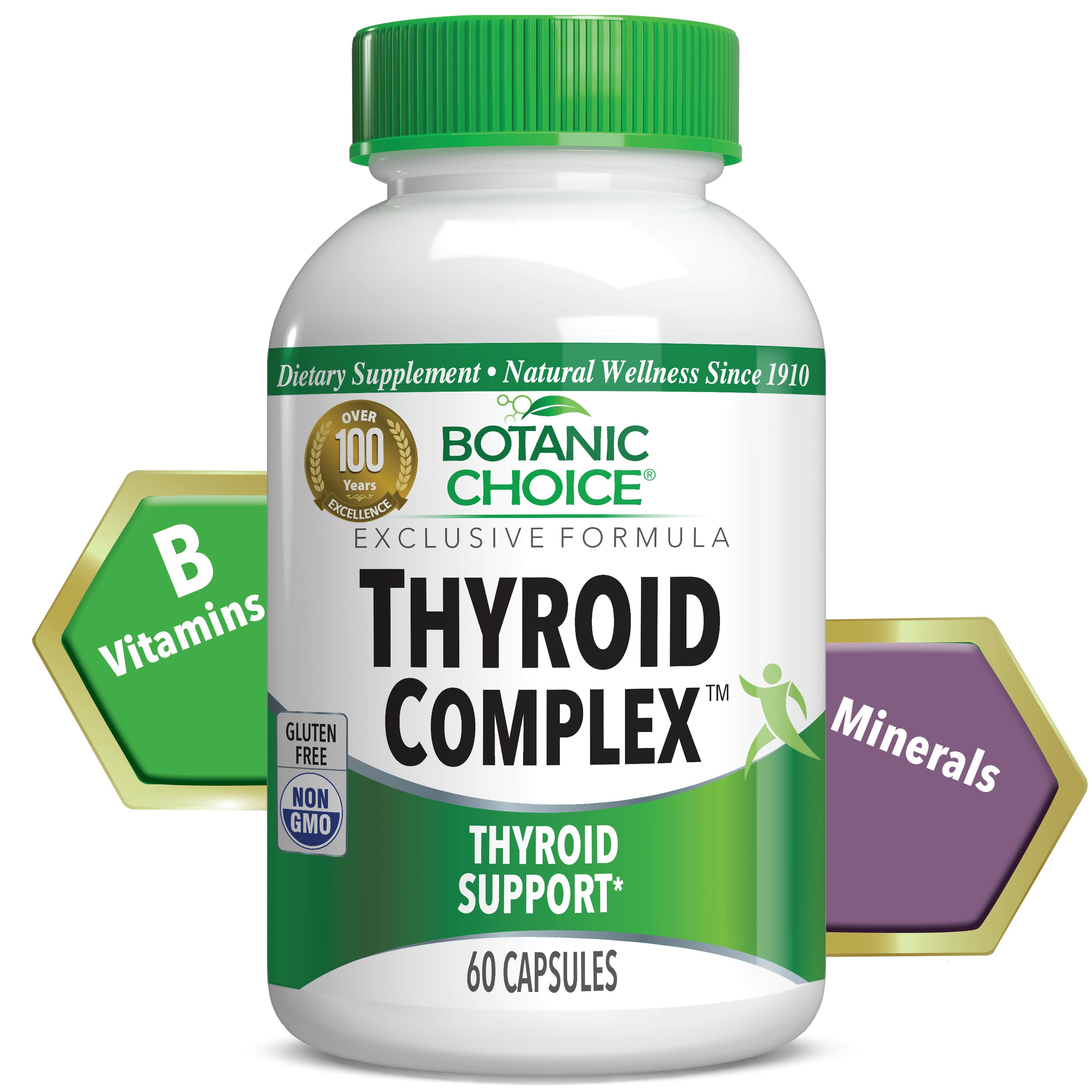 Thyroid Complex™ - Thyroid Health Support Supplement - 60 Capsules
