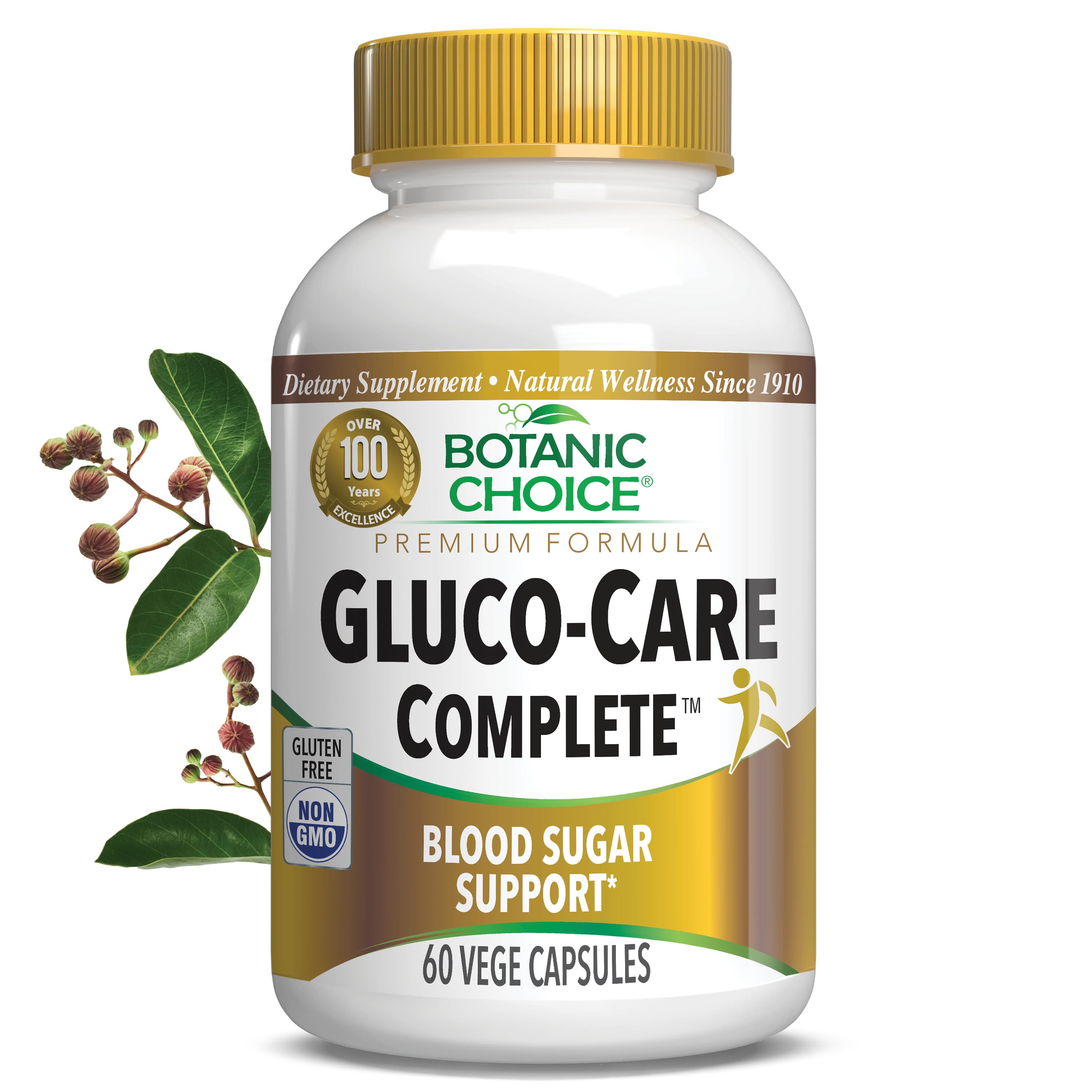 Gluco-Care Complete - Blood Sugar Support Supplement - 60 Capsules
