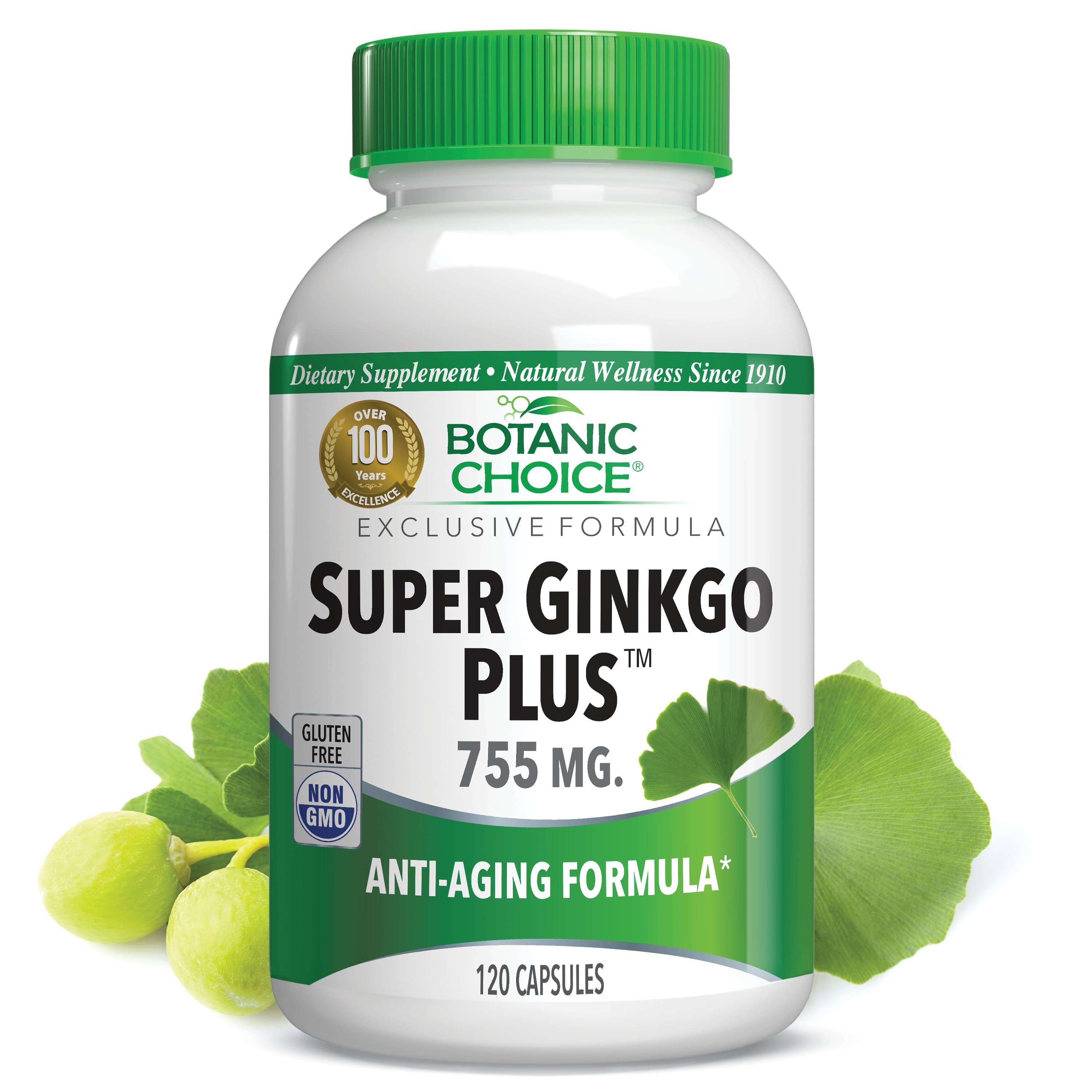 Super Ginkgo Plus™ - Memory Support Supplement - 120 Capsules