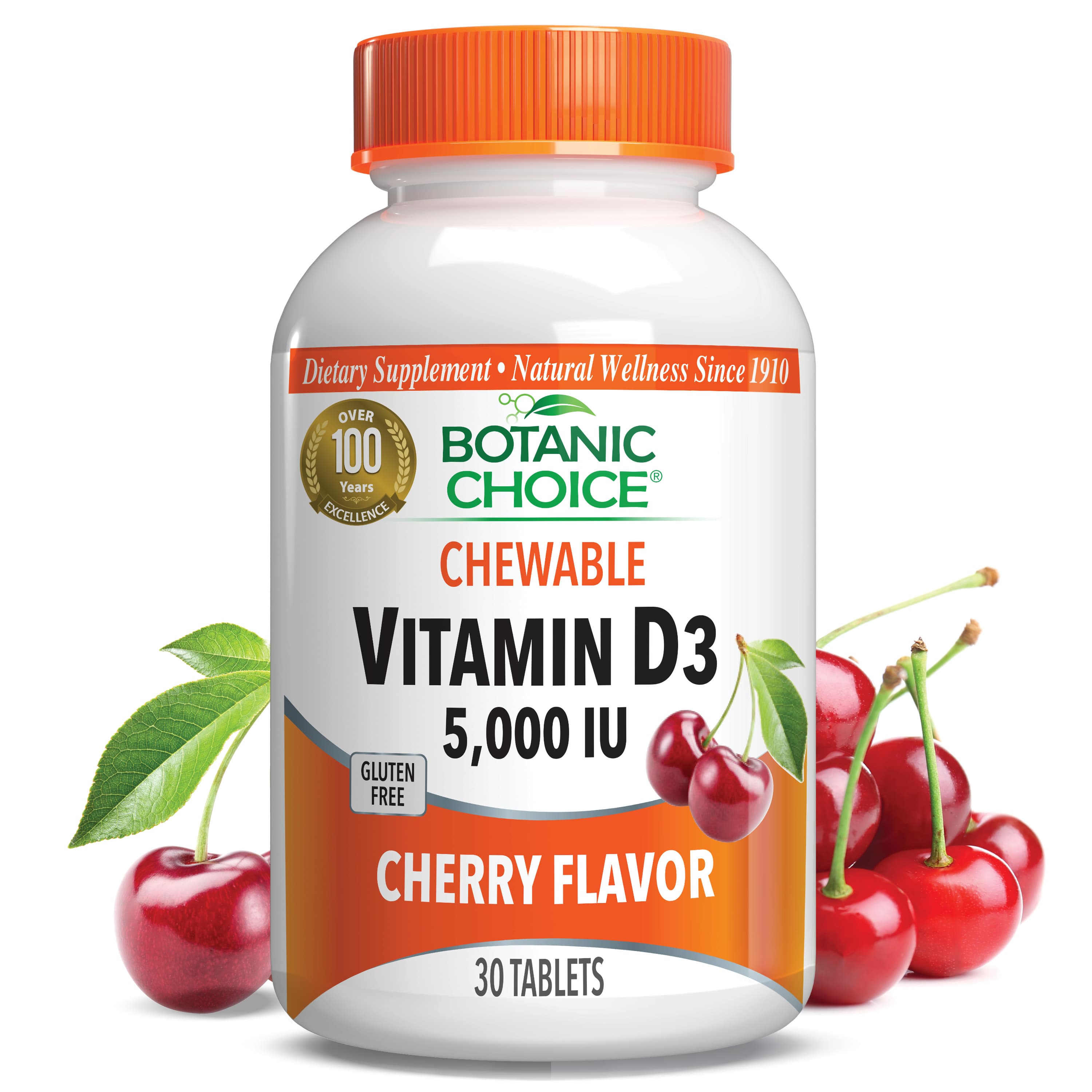 Chewable Vitamin D3 5000 IU - 30 Tablets